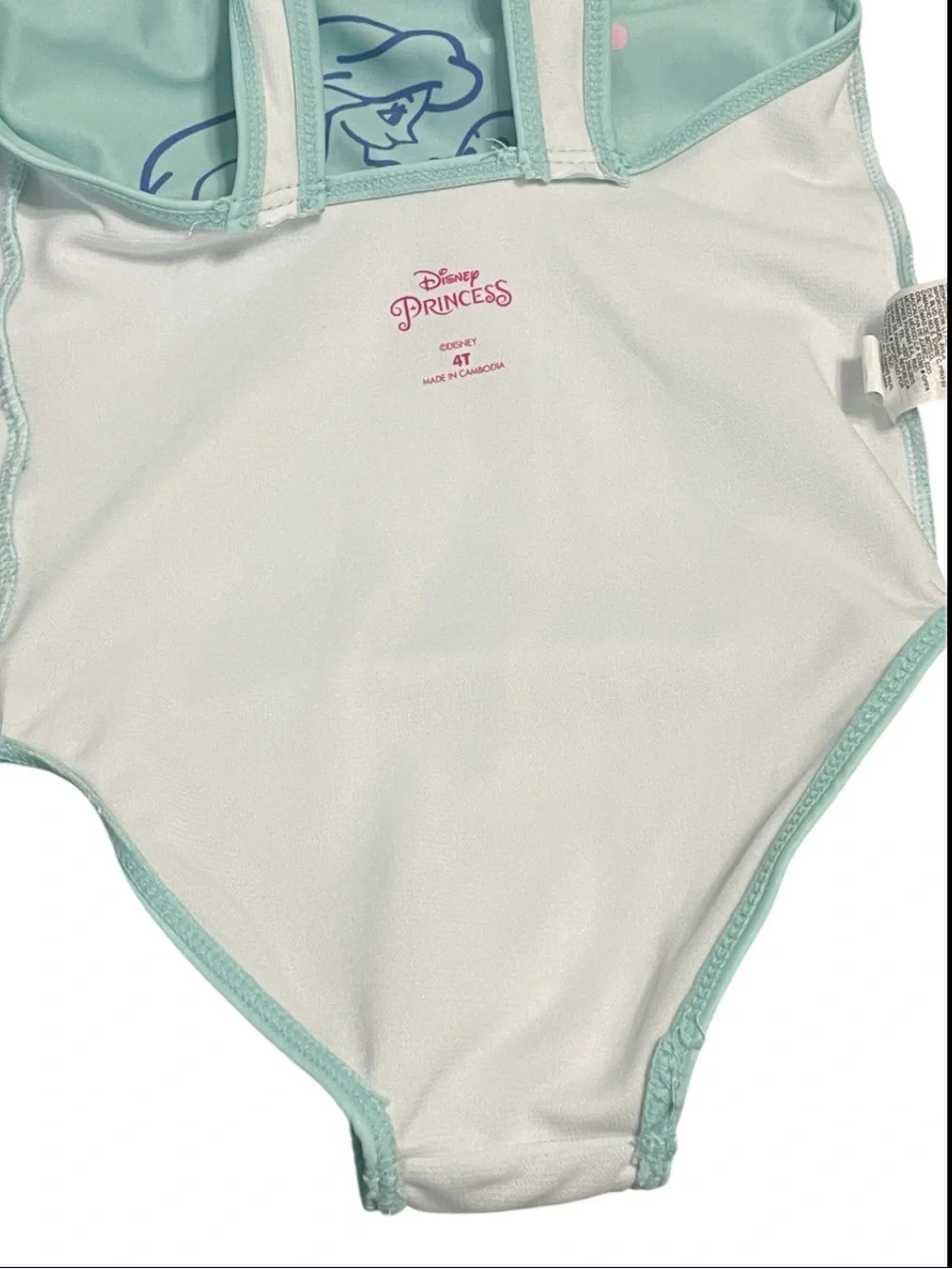 Disney Princess Ariel Girls Swimsuit One piece